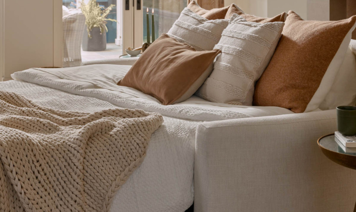 American Leather Langdon Comfort Sleeper With Convex Track Arms