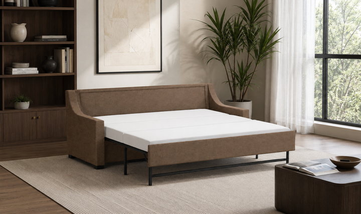 American Leather Naomi Comfort Sleeper With Track Arms - Jennifer Furniture