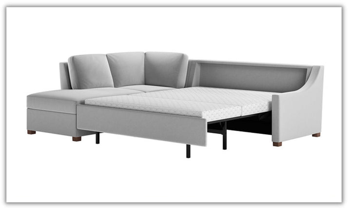 American Leather Perry L-Shape Sectional Sleeper