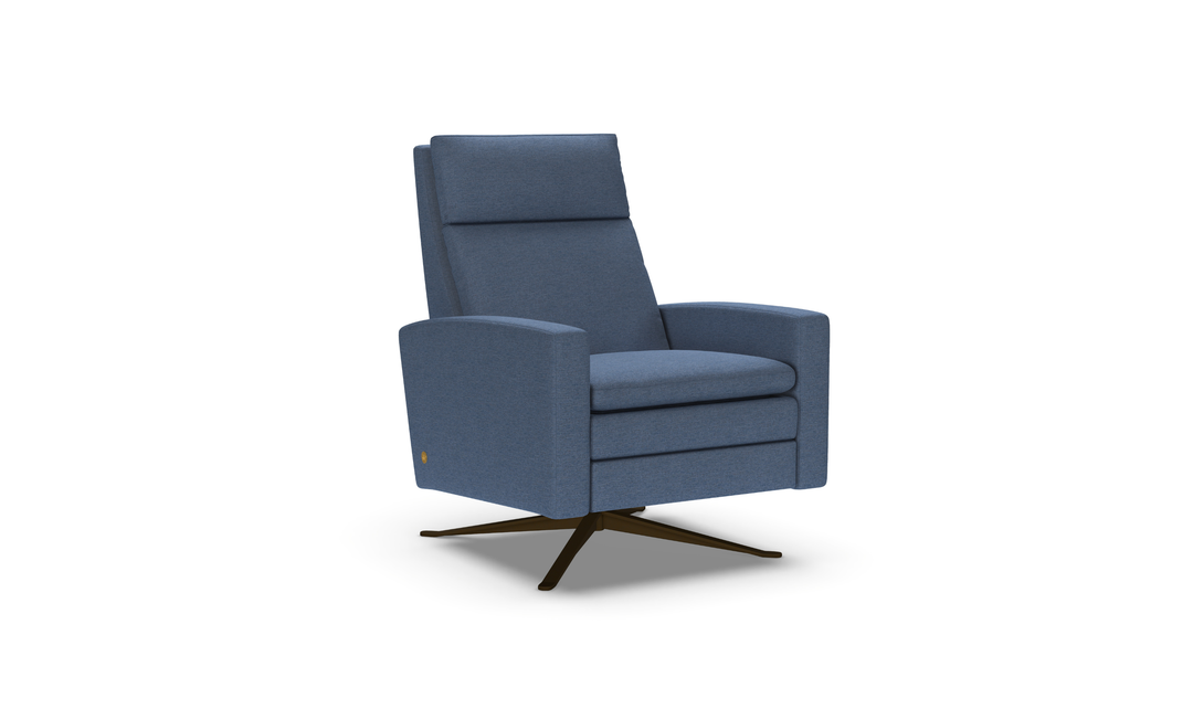 American Leather Simon Swivel Reclining Chair