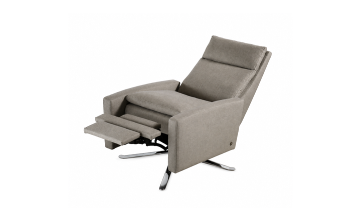 American Leather Simon Swivel Reclining Chair - Jennifer Furniture