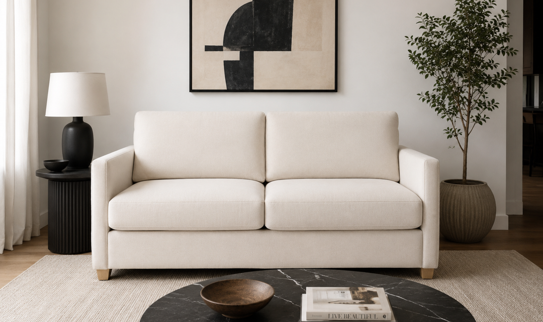 American Leather Today Sleeper Pearson Sleeper With Sleek Track Arms - Jennifer Furniture