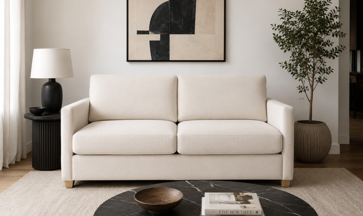 American Leather Today Sleeper Pearson Sleeper With Sleek Track Arms - Jennifer Furniture