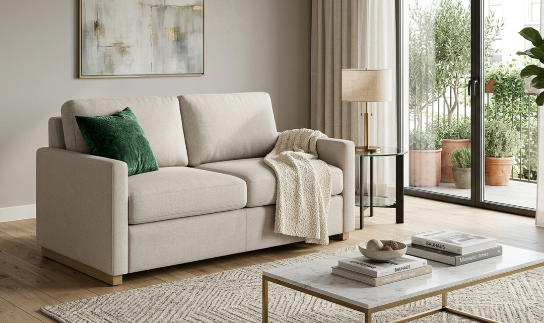 American Leather Today Sleeper Pearson Sleeper With Sleek Track Arms - Jennifer Furniture
