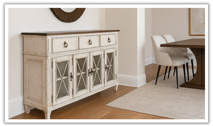 American Drew Southbury Sideboard with 3 Drawers