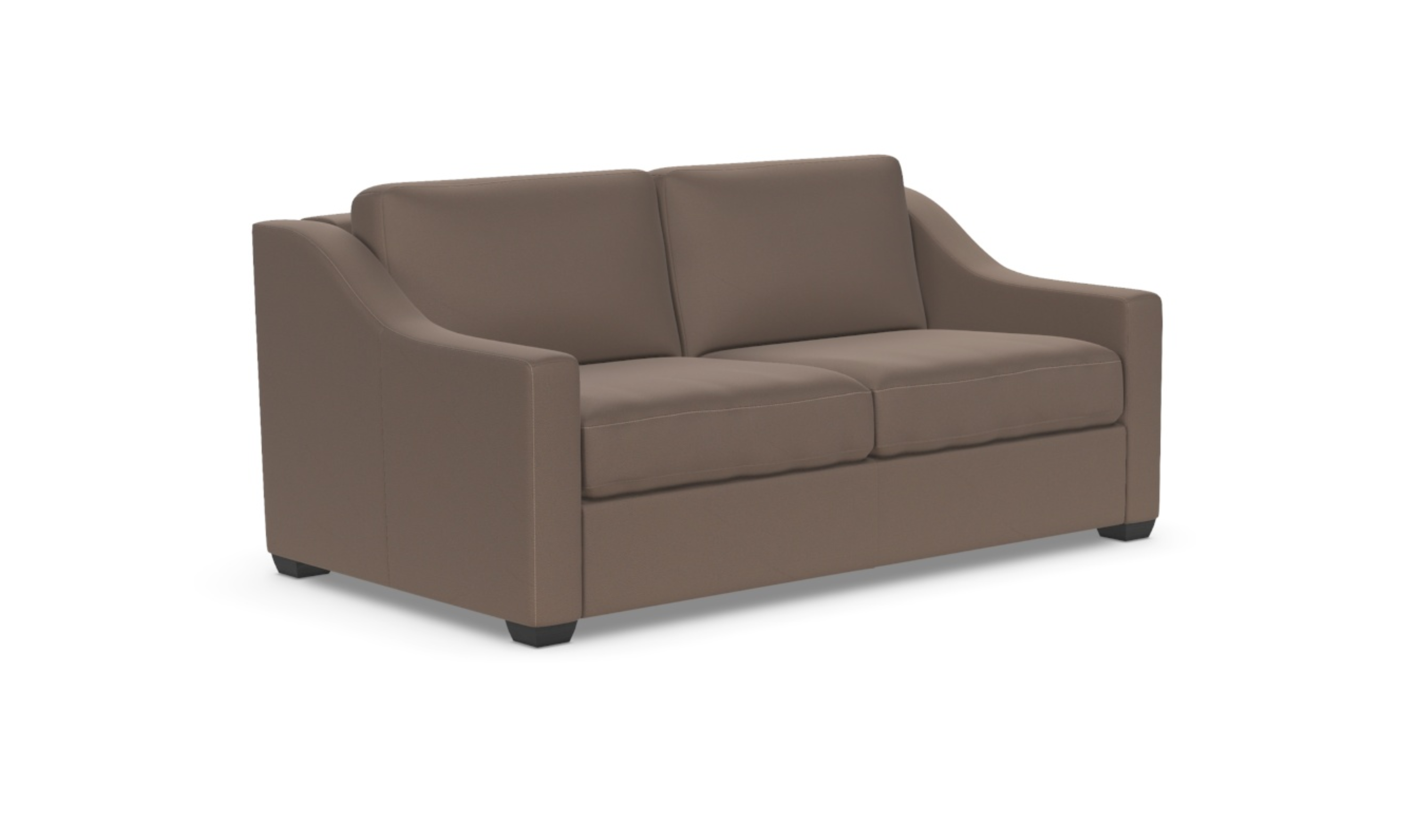 American Leather Today Sleeper Alora With Slope Arms