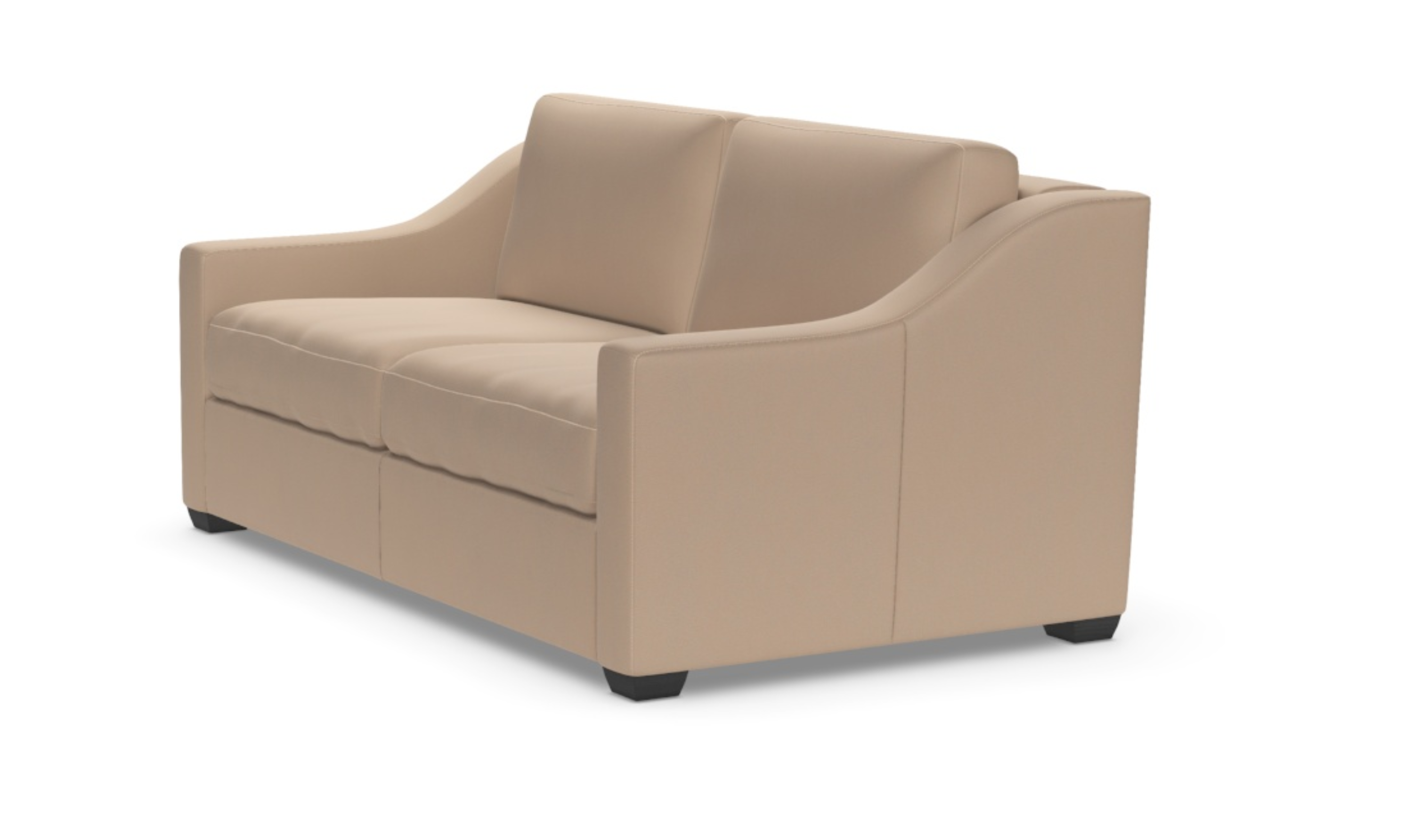 American Leather Today Sleeper Alora With Slope Arms