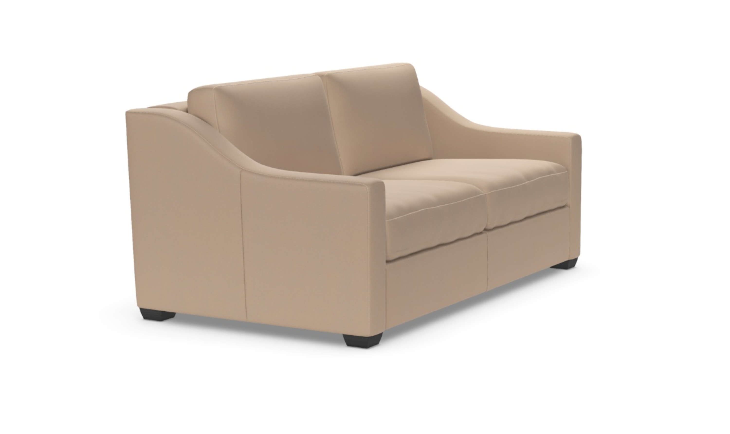 American Leather Today Sleeper Alora With Slope Arms