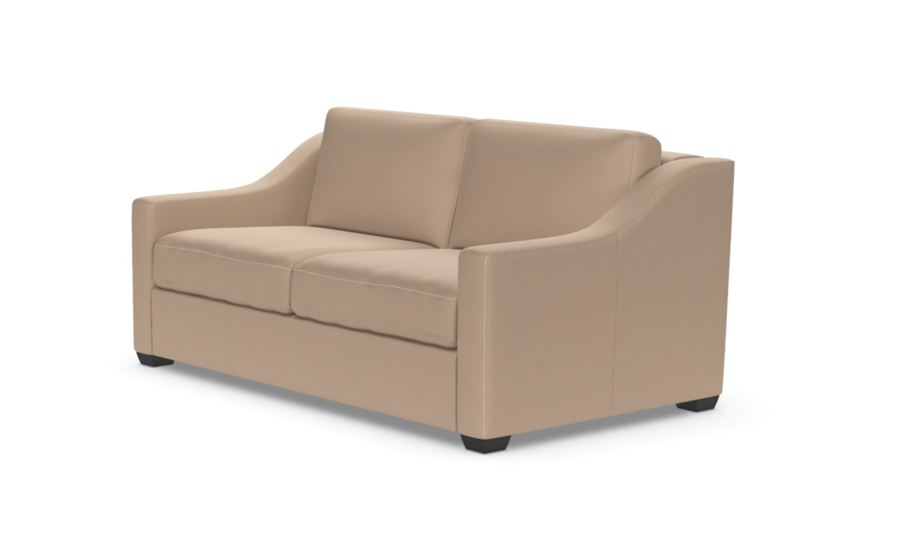 American Leather Today Sleeper Alora With Slope Arms