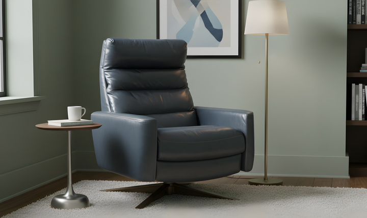 American Leather Comfort Air Cirrus Recliner Larger Leather