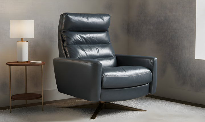 American Leather Comfort Air Cirrus Recliner Larger Leather