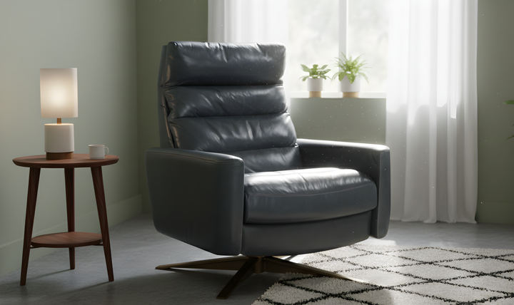 American Leather Comfort Air Cirrus Recliner Larger Leather