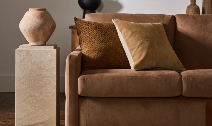 American Leather Comfort Sleeper Bentley Fabric Sectional Sleeper Sofa