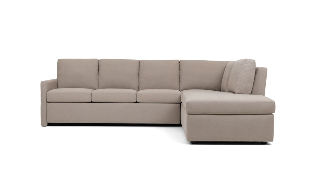 American Leather Comfort Sleeper Bentley Fabric Sectional Sleeper Sofa