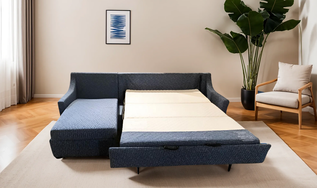 American Leather Perry L-Shape Sectional Sleeper