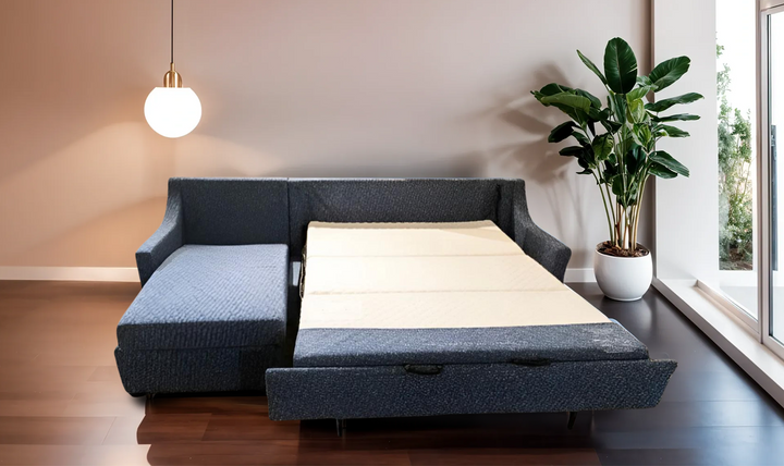 American Leather Perry L-Shape Sectional Sleeper