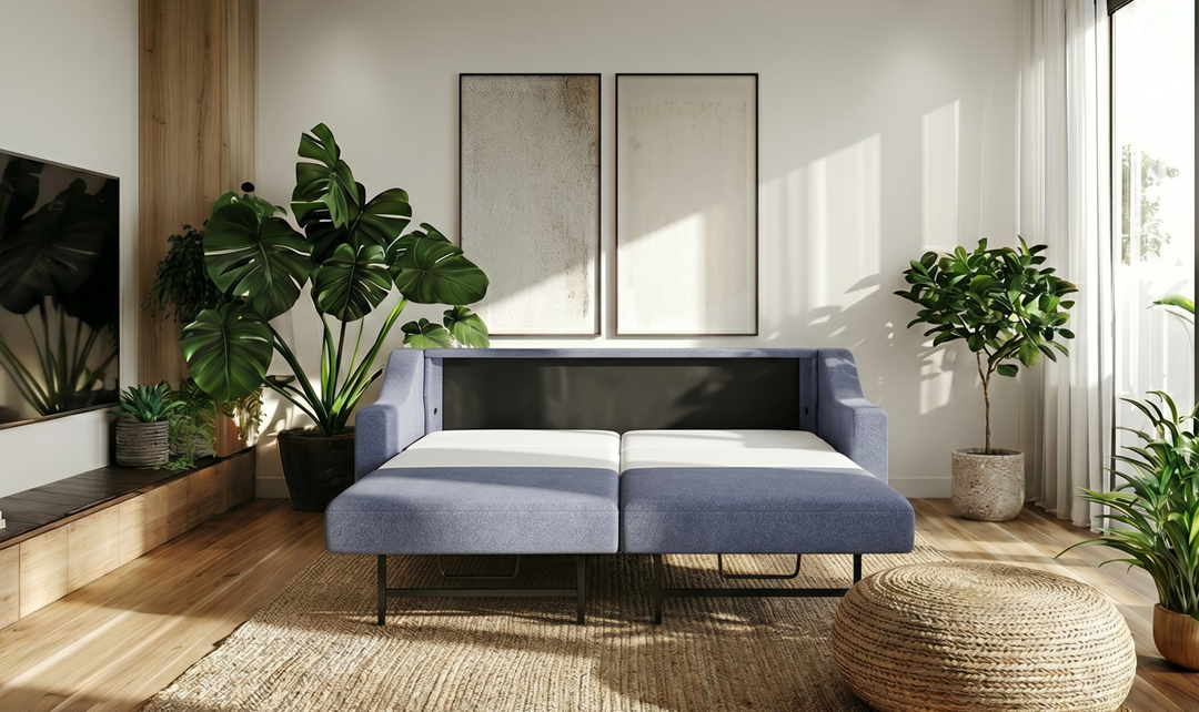 American Leather Today Sleeper Alora With Slope Arms