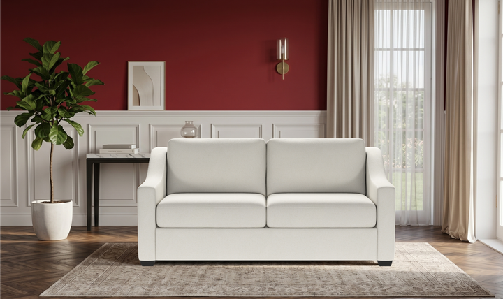American Leather Today Sleeper Alora With Slope Arms