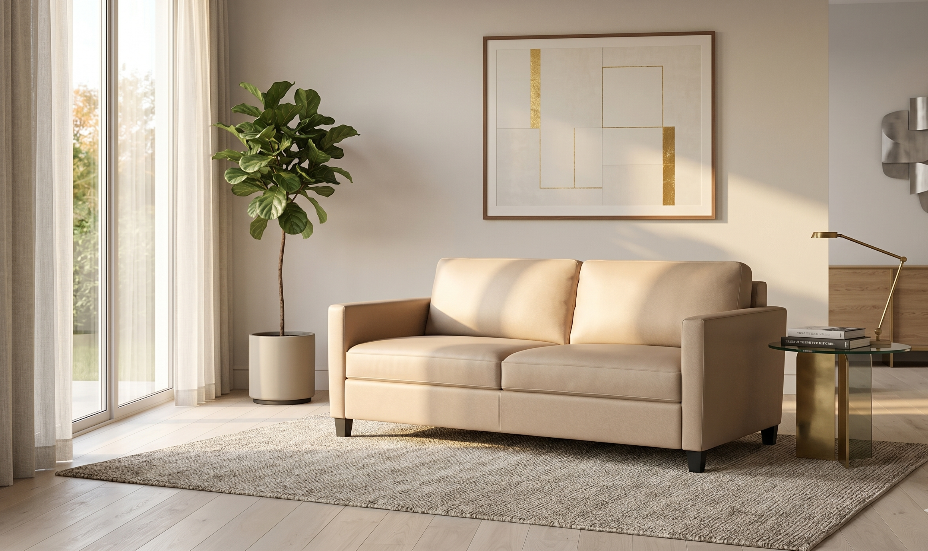 American Leather Today Sleeper Naomi With Track Arms