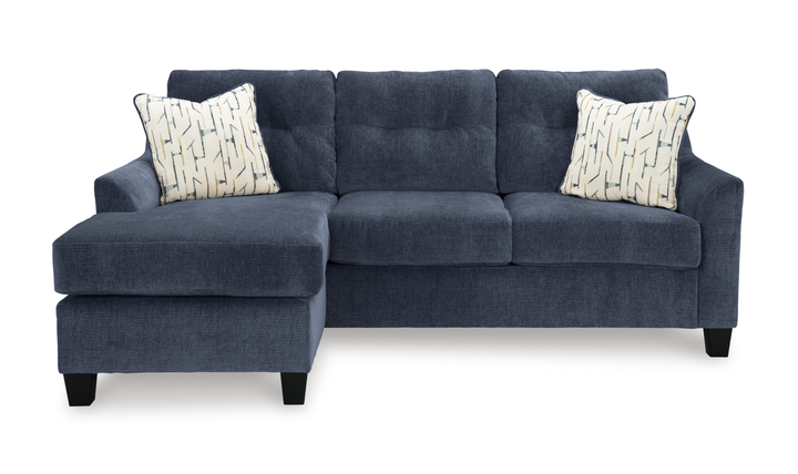 Amity Bay Queen Sofa Chaise Sleeper with Memory Foam Mattress-Jennifer Furniture