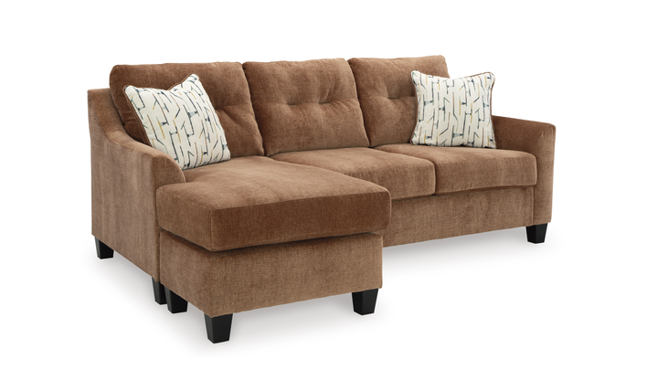 Amity Bay Queen Sofa Chaise Sleeper with Memory Foam Mattress-Jennifer Furniture
