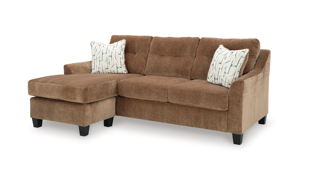 Amity Bay Queen Sofa Chaise Sleeper with Memory Foam Mattress-Jennifer Furniture