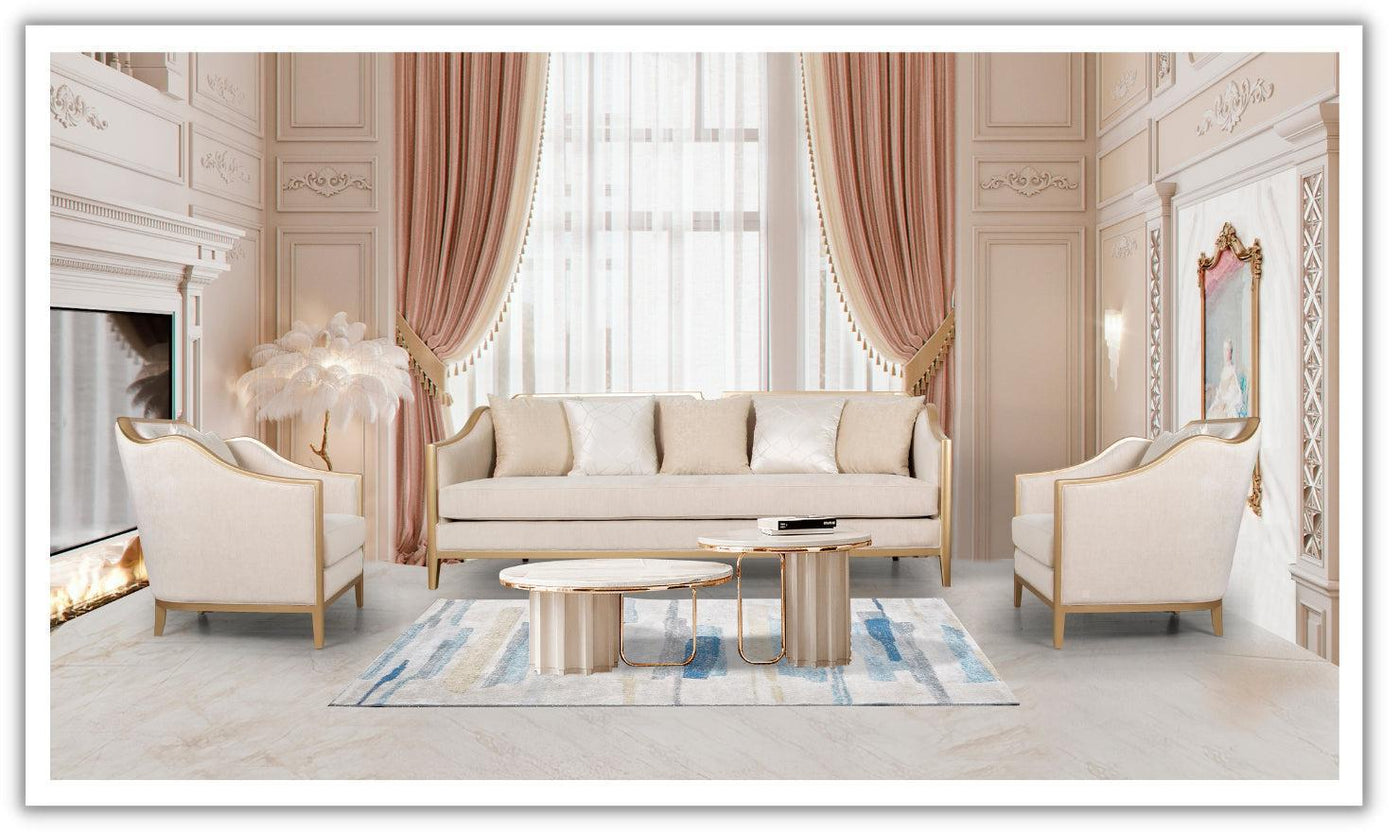 Angelina 2 Pieces Living Room Set