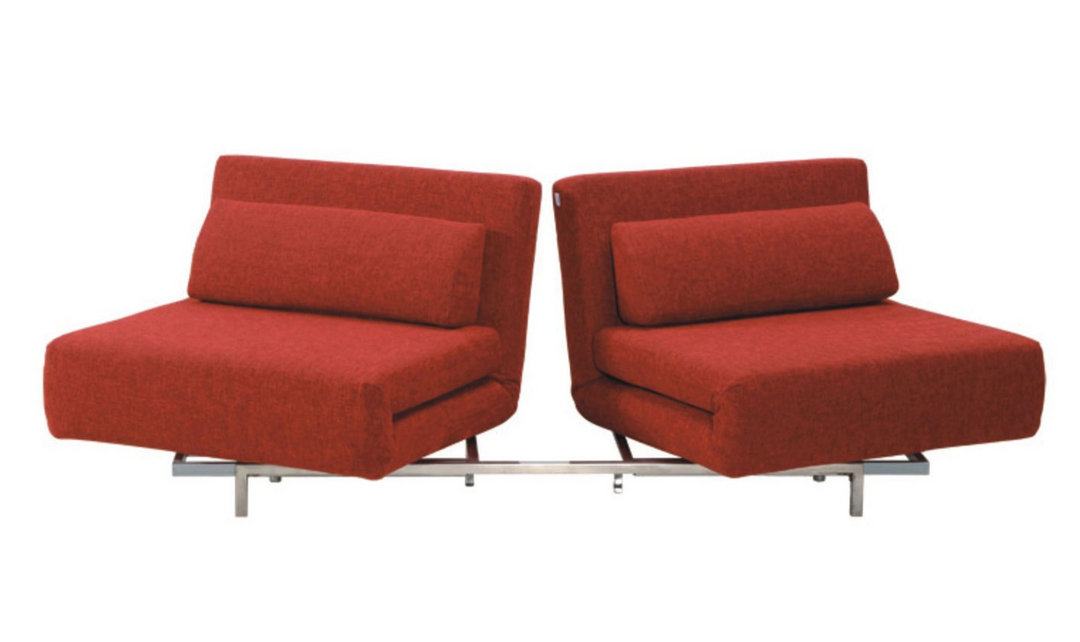 Anoner 2-Seater Sleeper Sofa in Fabric