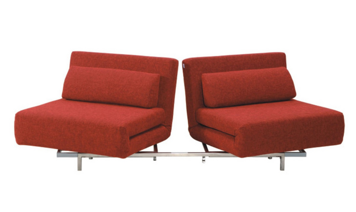 Anoner 2-Seater Sleeper Sofa in Fabric