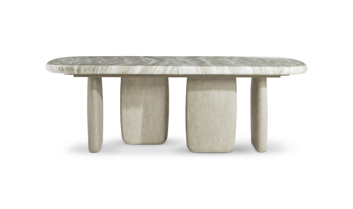 Arcadia Extendable Dining Table Set With Monolithic Legs-Jennifer Furniture