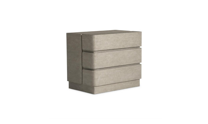Arcadia Upholstered Panel Bedroom Set In Light Gray-Jennifer Furniture