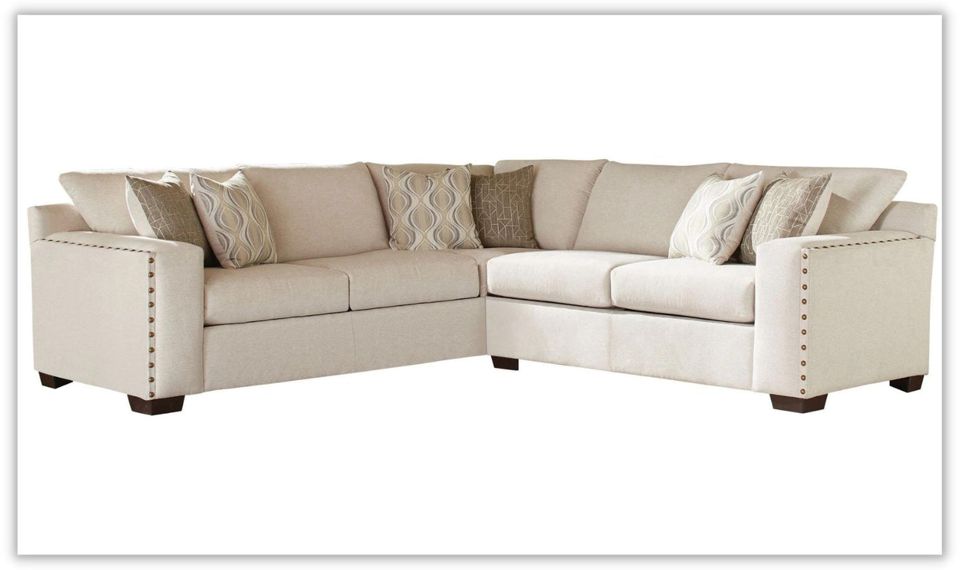 Aria Sectional Sofa in Beige