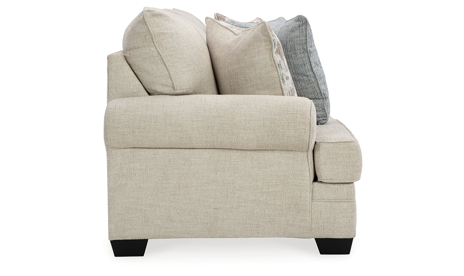 Modern Heritage Asanti 2 Pieces Fog Fabric Living Room set