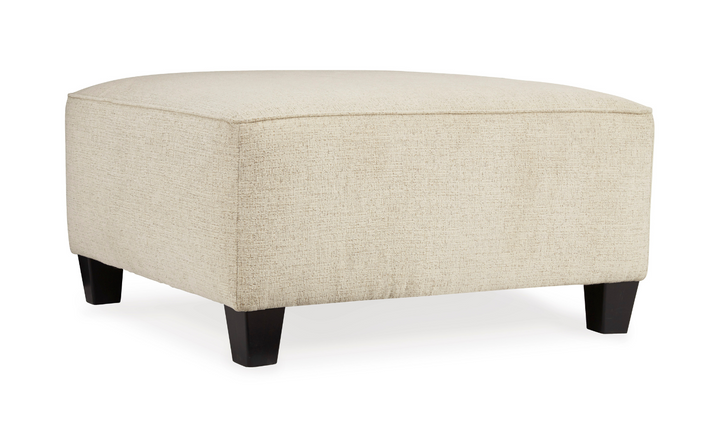 Ashley  Abinger Fabric Oversized Accent Ottoman-Jennifer Furniture