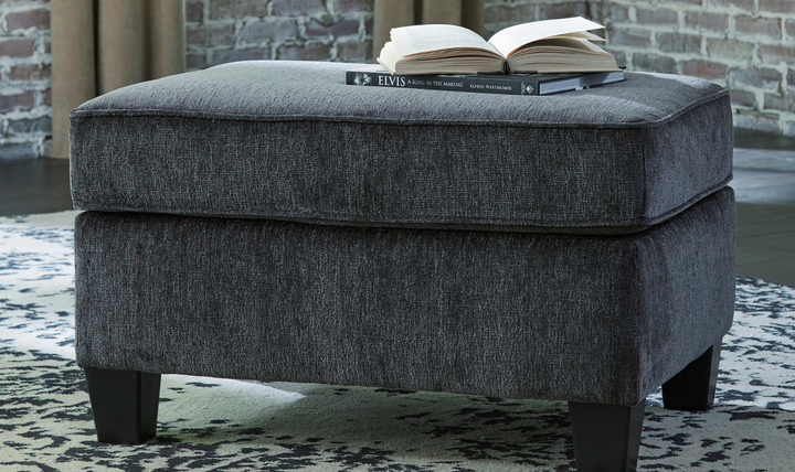 Ashley  Abinger Fabric Oversized Accent Ottoman-Jennifer Furniture