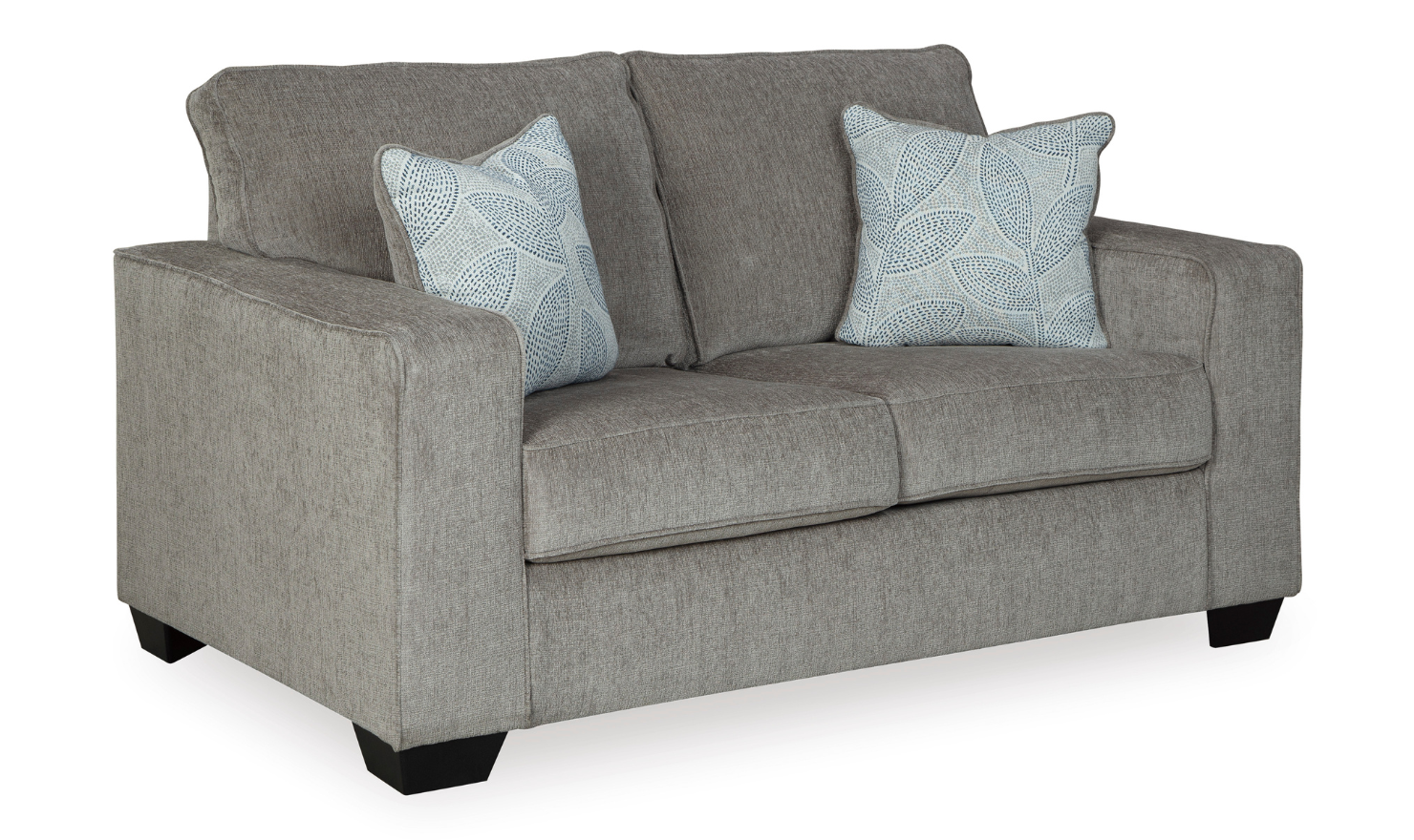 Ashley Altari Stationary Fabric Loveseat with 2 Pillows-Jennifer Furniture 