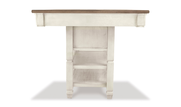 Ashley Bolanburg Counter Height 4-Seater Dining Set with 4 Drawers-Jennifer Furniture