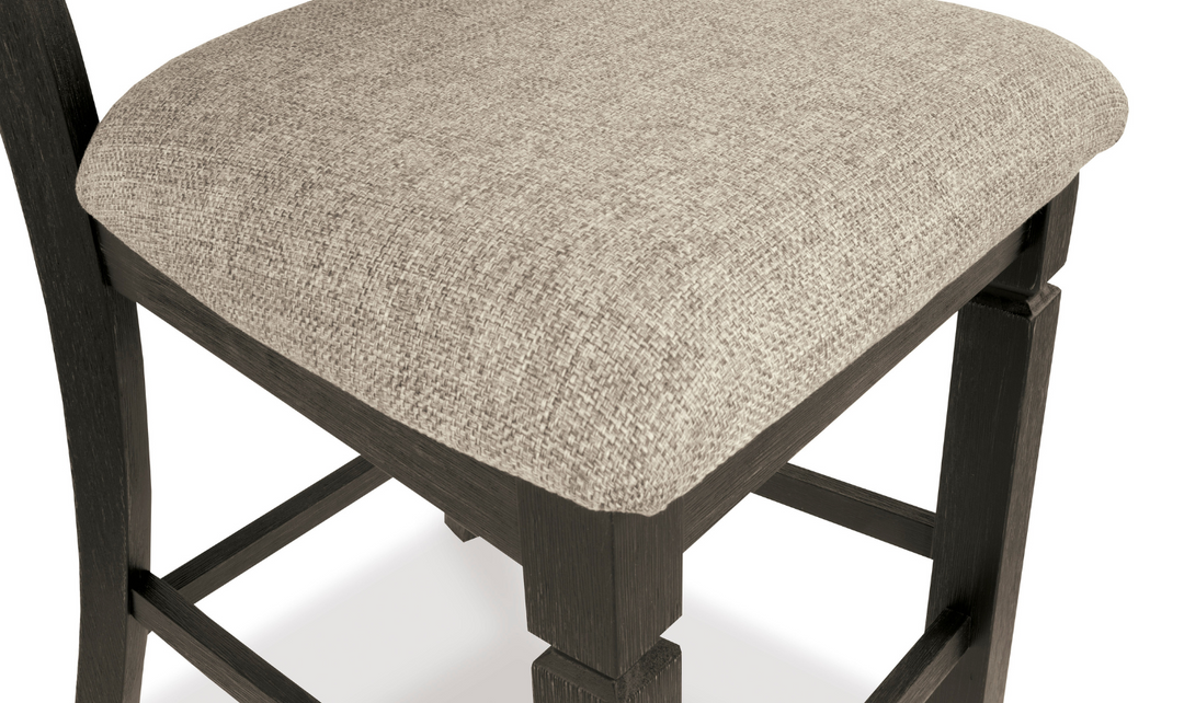 Ashley Bolanburg Upholstered Counter Height Barstool (2/CN)-Jennifer Furniture