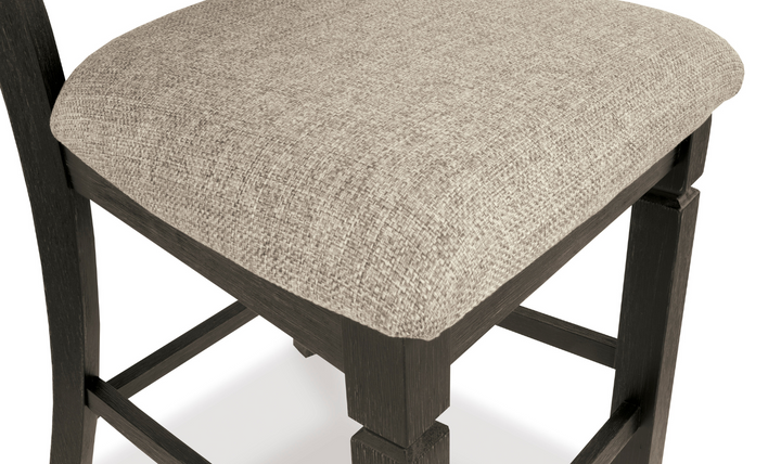 Ashley Bolanburg Upholstered Counter Height Barstool (2/CN)-Jennifer Furniture