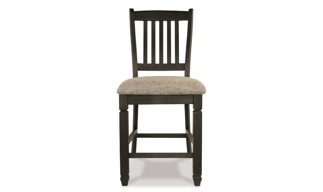 Ashley Bolanburg Upholstered Counter Height Barstool (2/CN)-Jennifer Furniture