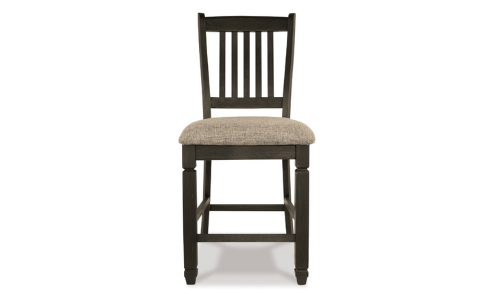 Ashley Bolanburg Upholstered Counter Height Barstool (2/CN)-Jennifer Furniture