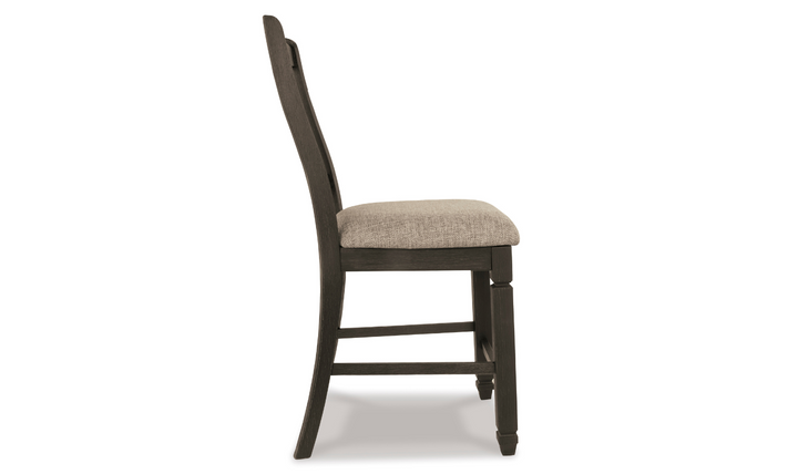 Ashley Bolanburg Upholstered Counter Height Barstool (2/CN)-Jennifer Furniture