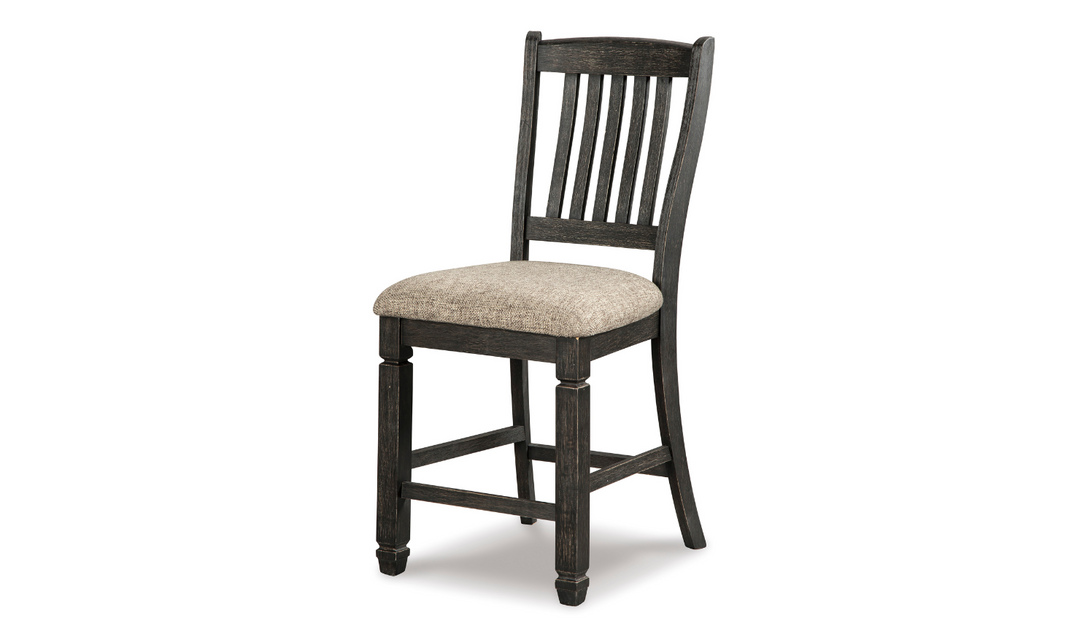 Ashley Bolanburg Upholstered Counter Height Barstool (2/CN)-Jennifer Furniture