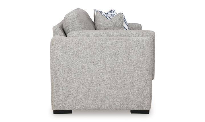 Ashley Evansley Fabric Loveseat With Reversible Cushions-Jennifer Furniture