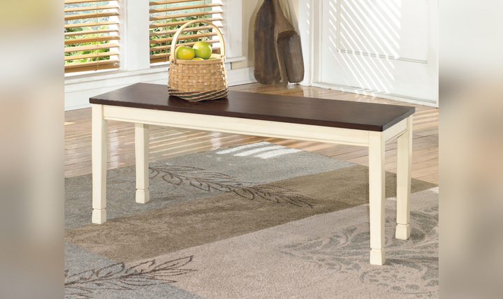 Ashley Orla Rectangle Wooden Bench-Jennifer Furniture