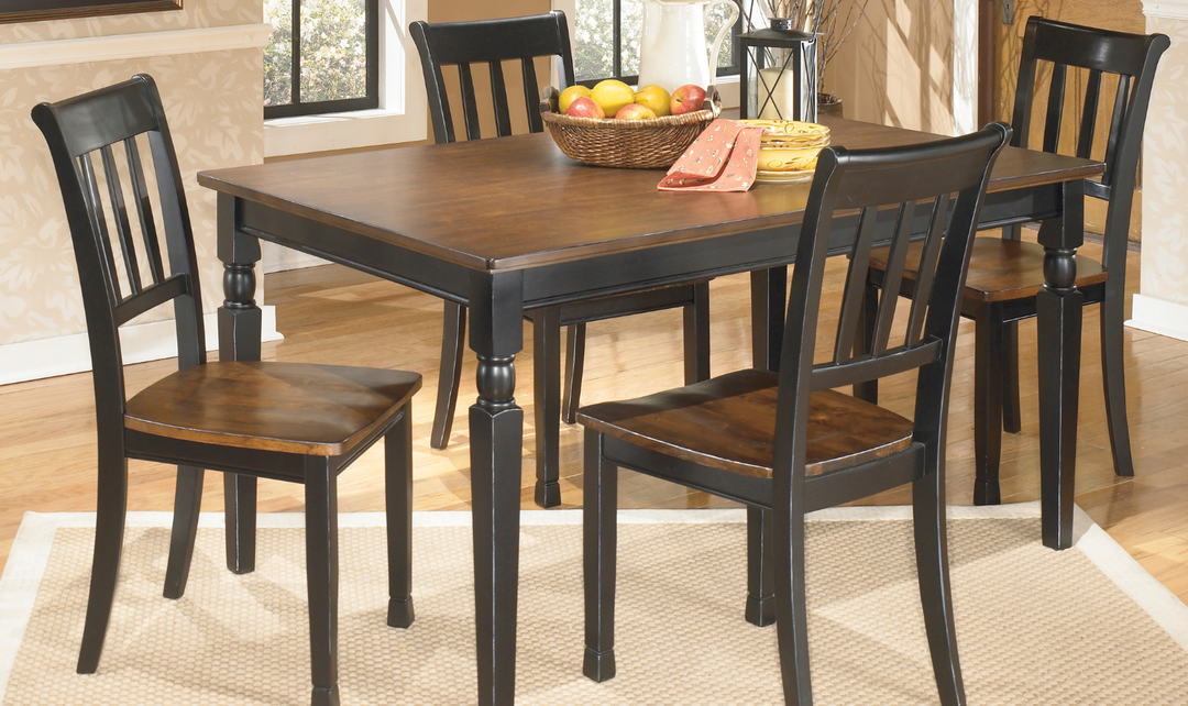Ashley Orla Wooden Dining Chairs  (2 pc)-Jennifer Furniture