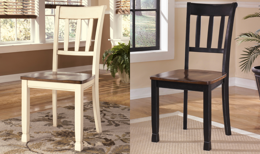 Ashley Orla Wooden Dining Chairs  (2 pc)-Jennifer Furniture