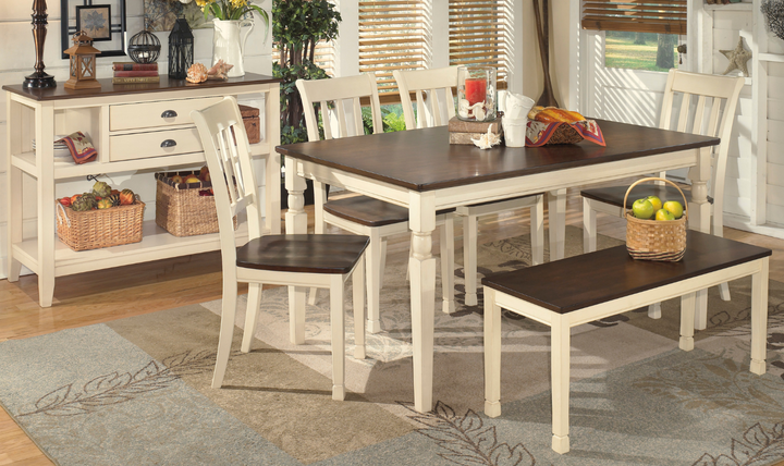Ashley Orla Wooden Dining Chairs  (2 pc)-Jennifer Furniture