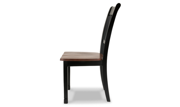 Ashley Orla Wooden Dining Chairs  (2 pc)-Jennifer Furniture
