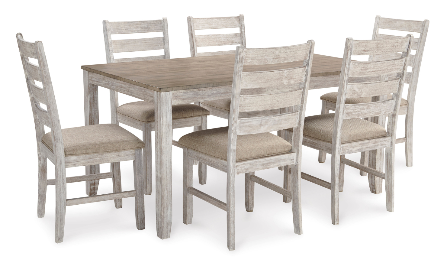 Ashley  Skempton 7 Pieces Dining Room Set-Jennifer Furniture